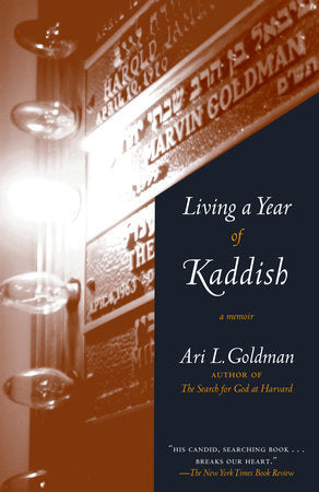 Living a Year of Kaddish Paperback by Ari L. Goldman
