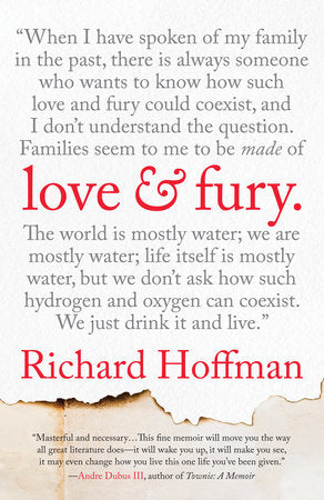 Love and Fury Paperback by Richard Hoffman