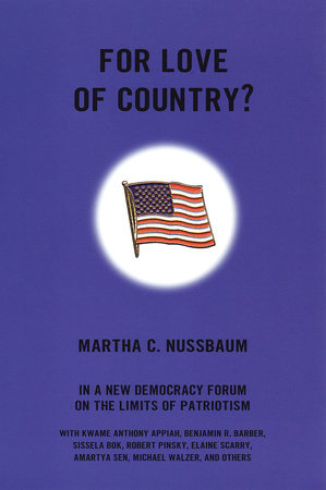 For Love of Country? Paperback by Martha Nussbaum