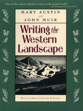 Writing the Western Landscape Paperback by Mary Austin