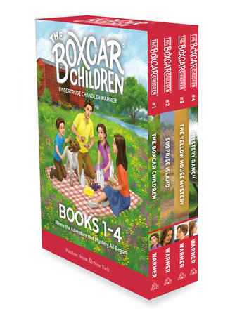 The Boxcar Children Mysteries Boxed Set 1-4 Boxed Set by Gertrude Chandler Warner