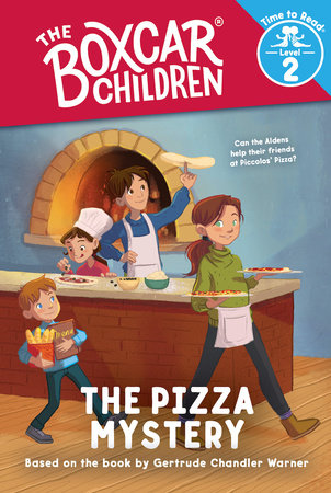 The Pizza Mystery (The Boxcar Children: Time to Read, Level 2) Hardcover by Gertrude Chandler Warner