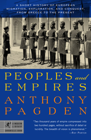Peoples and Empires Paperback by Anthony Pagden