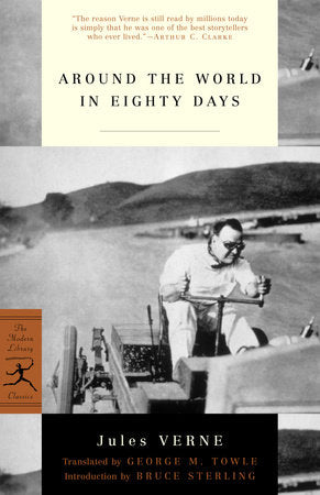 Around the World in Eighty Days Paperback by Jules Verne Translated by George M. Towle