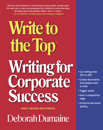 Write to the Top Paperback by Deborah Dumaine