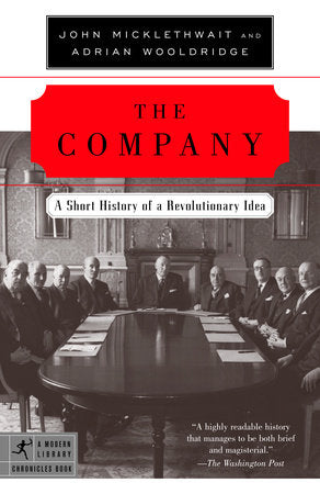 The Company Paperback by John Micklethwait and Adrian Wooldridge