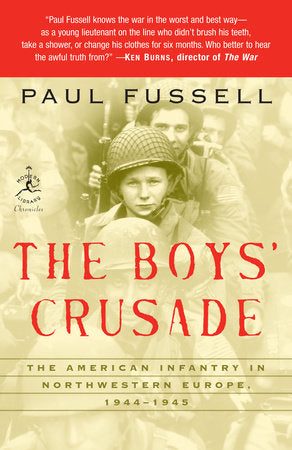 The Boys' Crusade Paperback by Paul Fussell