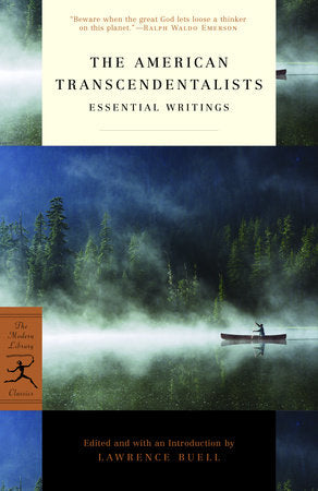 The American Transcendentalists Paperback by Edited and with an Introduction by Lawrence Buell