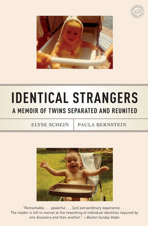 Identical Strangers Paperback by Elyse Schein and Paula Bernstein