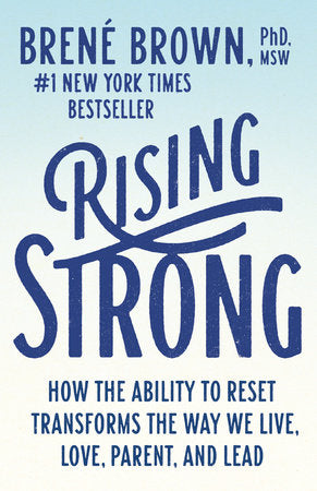 Rising Strong Paperback by Brené Brown, PhD, MSW