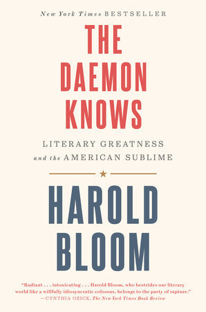 The Daemon Knows Paperback by Harold Bloom