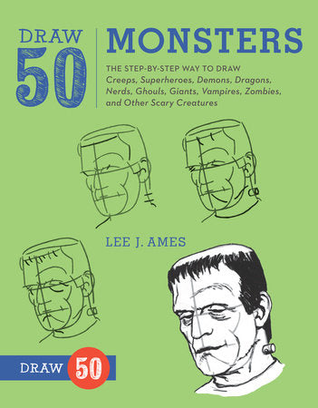 Draw 50 Monsters Paperback by Lee J. Ames