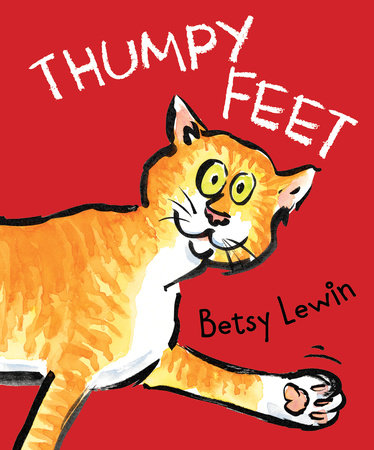 Thumpy Feet Board Book by Betsy Lewin