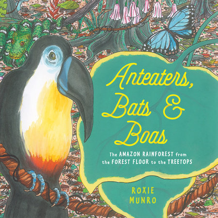Anteaters, Bats & Boas Paperback by written & illustrated by Roxie Munro