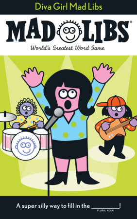 Diva Girl Mad Libs Paperback by Roger Price