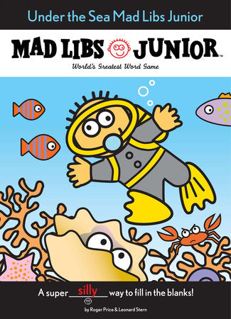 Under the Sea Mad Libs Junior Paperback by Jennifer Frantz