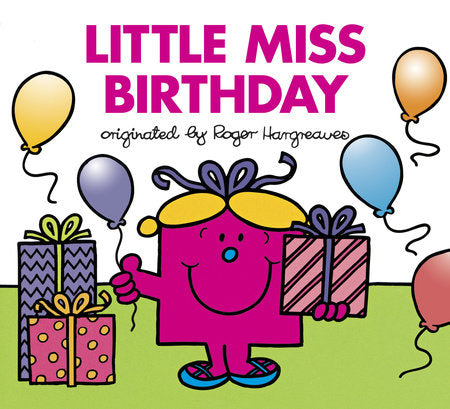 Little Miss Birthday Paperback by Roger Hargreaves