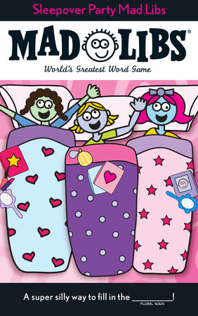 Sleepover Party Mad Libs Paperback by Roger Price