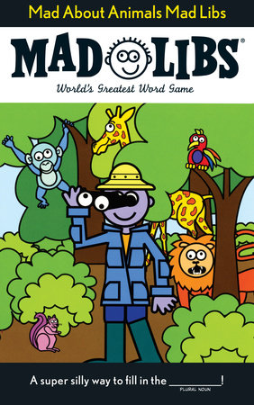 Mad About Animals Mad Libs Paperback by Roger Price