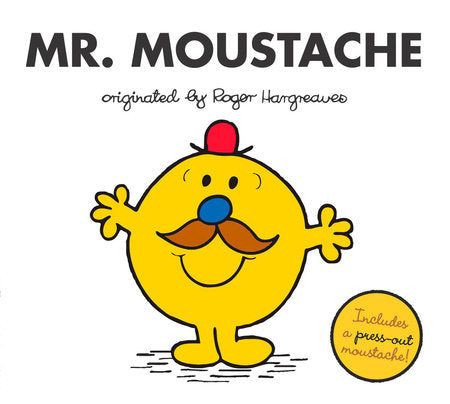 Mr. Moustache Paperback by Adam Hargreaves; Illustrated by Adam Hargreaves