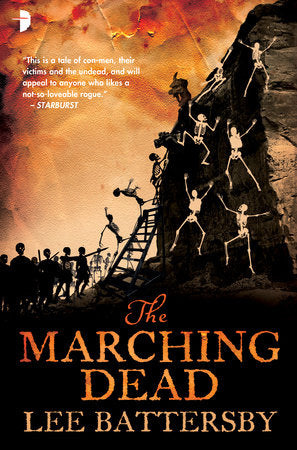 The Marching Dead Paperback by Lee Battersby