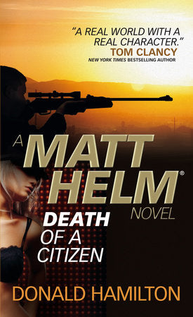 Matt Helm - Death of a Citizen Paperback by Donald Hamilton