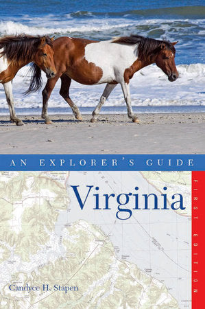 Explorer's Guide Virginia Paperback by Candyce H Stapen
