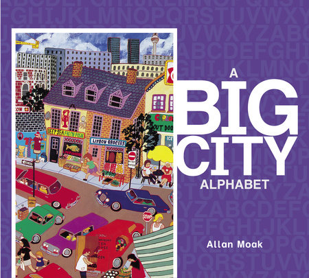 A Big City Alphabet Paperback by Allan Moak