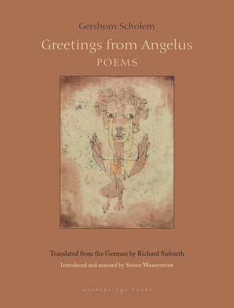 Greetings From Angelus Paperback by Gershom Scholem