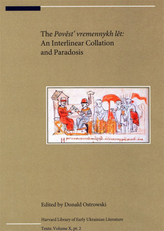Povest' vremennykh let Hardcover by Donald Ostrowski