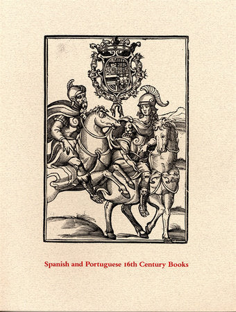 Spanish and Portuguese 16th Century Books in the Department of Printing and Graphic Arts Paperback by Anne Anninger