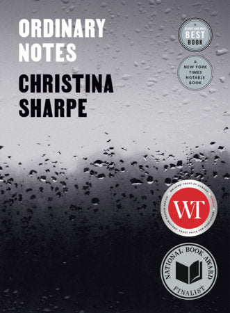 Ordinary Notes Paperback by Christina Sharpe