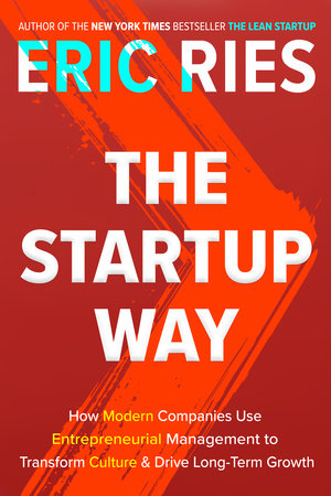 The Startup Way Hardcover by Eric Ries