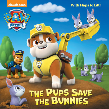 The Pups Save the Bunnies (Paw Patrol) TR by Random House; illustrated by Mike Jackson