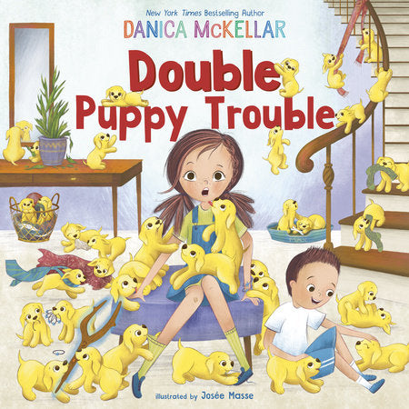 Double Puppy Trouble Paperback by Danica McKellar; illustrated by Josée Masse