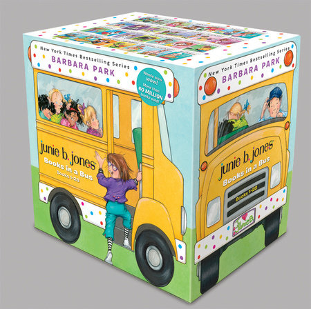 Junie B. Jones Books in a Bus 28-Book Boxed Set Boxed Set by Barbara Park; illustrated by Denise Brunkus