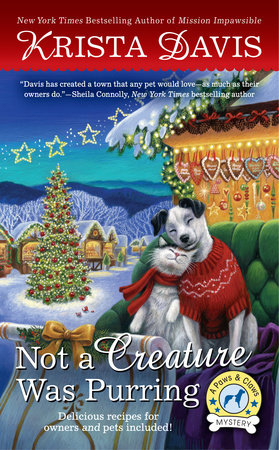 Not a Creature Was Purring Paperback by Krista Davis