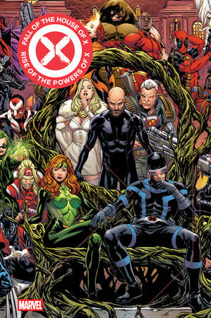 Fall Of The House Of X/Rise Of The Powers Of X Omnibus Mark Brooks Cover Hardcover by Gerry Duggan