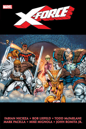 X-Force Omnibus Vol. 1 Rob Liefeld First Issue Cover [New Printing] Hardcover by Rob Liefeld