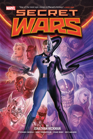 Secret Wars By Jonathan Hickman Omnibus Alex Ross Reed Richards Cover Hardcover by Jonathan Hickman