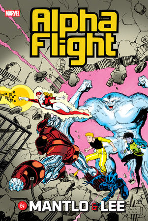 Alpha Flight By Mantlo & Lee Omnibus Jim Lee Cover Hardcover by Bill Mantlo