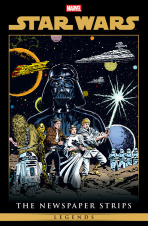 Star Wars Legends: The Newspaper Strips Omnibus Al Williamson Early Adventures Cover Hardcover by Russ Manning
