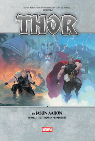 Thor By Jason Aaron Omnibus Vol. 1 Esad Ribic Cover [New Printing] Hardcover by Jason Aaron