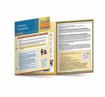 Trauma Essentials: A Mental Health Quick Reference Guide Merchandise by Louis Cozolino