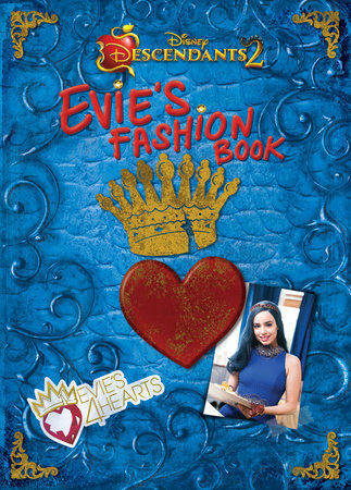 Descendants 2 Evie's Fashion Book Hardcover by Disney Books