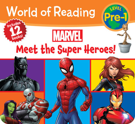 World of Reading Marvel: Meet the Super Heroes!-Pre-Level 1 Boxed Set Boxed Set by Marvel Press Book Group