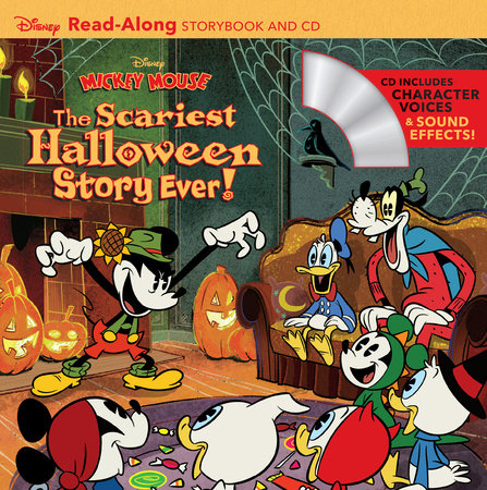 Disney Mickey Mouse: The Scariest Halloween Story Ever! ReadAlong Storybook and CD Paperback by Disney Books