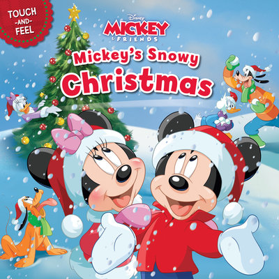 Mickey & Friends: Mickey's Snowy Christmas Board Book by Disney Books