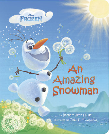An Amazing Snowman Board Book by Barbara Jean Hicks