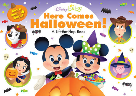 Disney Baby: Here Comes Halloween! Board Book by Disney Books